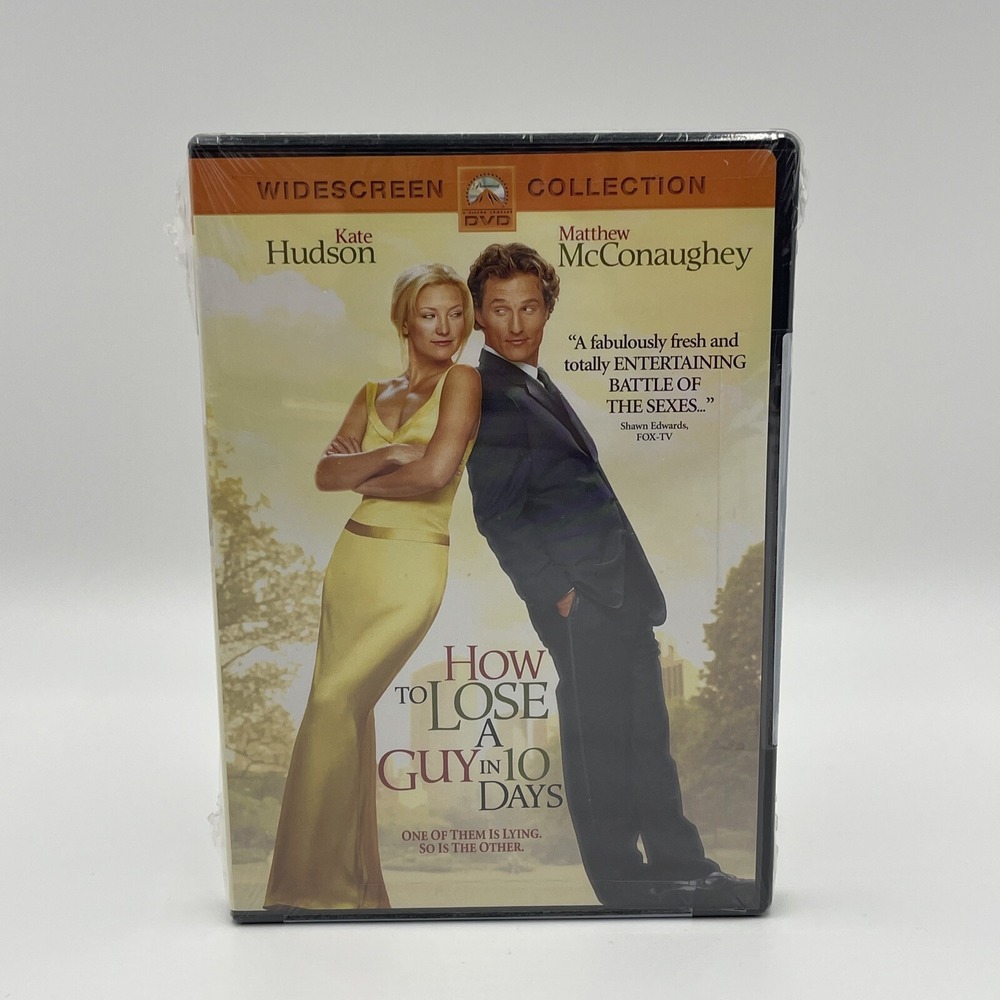 How To Lose A Guy‎ in 10 Days DVD - Kate Hudson Matthew McConaughey NEW SEALED